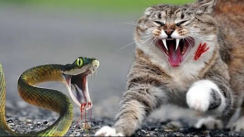 Cat Vs Snake - Adorable & Funny Pet Reactions😍