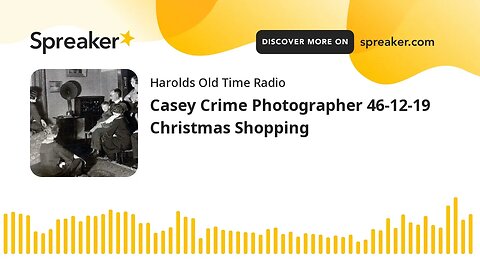 Casey Crime Photographer 46-12-19 Christmas Shopping