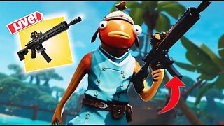 this is the best gun in the game right now l Fortnite LIVE with Viewers