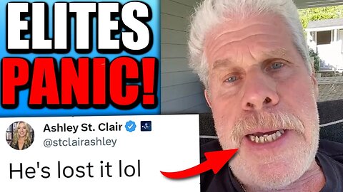 Ron Perlman LOSES IT in CRAZY VIDEO - Hollywood Gets TERRIBLE NEWS!