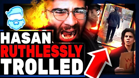 Insufferable Communist Hasan Piker EPICLY Trolled & Has A Complete MELTDOWN On The Street!