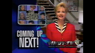 February 5, 1997 - End Credit WNDY Voiceover Promo & Florence Henderson 'Brady' Bumper
