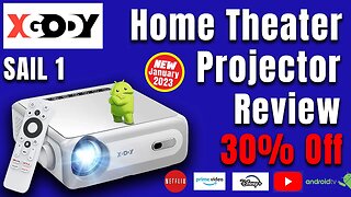 NEW! OFFICIAL ANDROID TV PROJECTOR - REVIEW