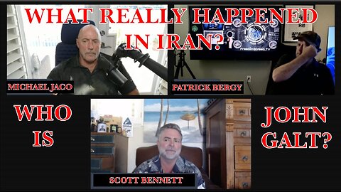 JACO W/ Scott Bennett & PATRICK BERGY-Army Intel Psychological Warfare Experts ask tough ?'s