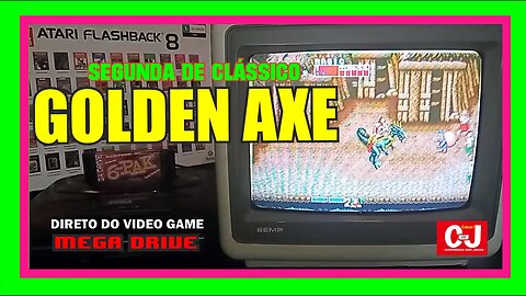 2ª DE CLÁSSICO: Golden Axe direto do Mega Drive