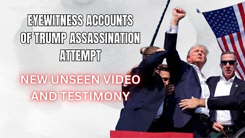 New Footage Trump’s Assassination Attempt