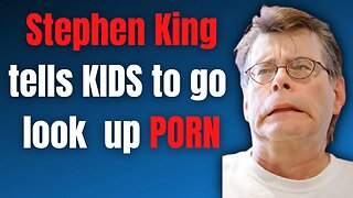 Stephen King Tells CHILDREN to go Look at PORN