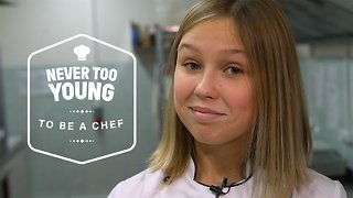 Nunca se es demasiado joven para ser una gran chef