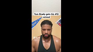 Tom Brady gets his #12 retired #shorts #footballshorts #nfl #tombrady #newenglandpatriots #football