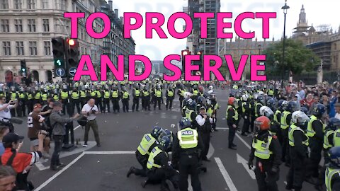 UK POLICE DOING THEIR JOB