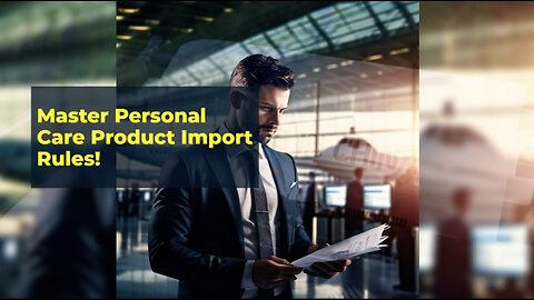 Demystifying the Regulations: Importing Personal Care Products