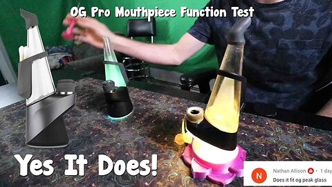 Does The Peak Pro Travel Mouthpiece Fit The OG Function Test!
