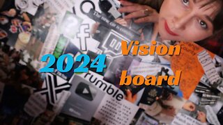 make a 2024 vision board with me