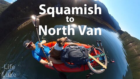 Bikerafting from Squamish to North Van: The Back Route
