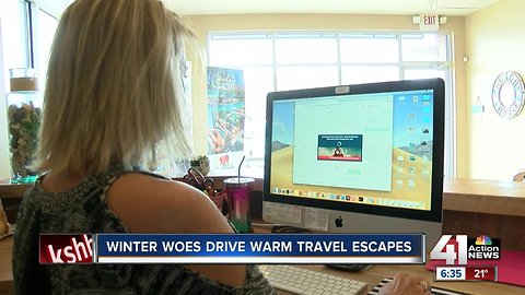 Spring fever: Travel agent sees spike in clients looking to escape Kansas City's winter