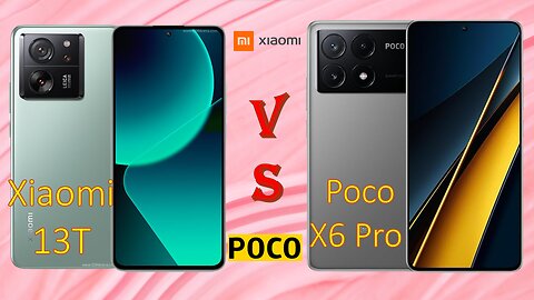Xiaomi 13 T VS Xiaomi Poco X6 Pro | Full comparison | Which is better ? | @technoideas360