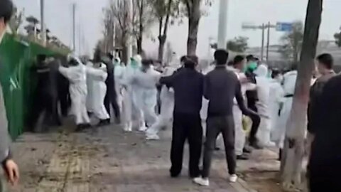 Protesting Workers Beaten, Many Injured At World’s Largest iPhone Factory.
