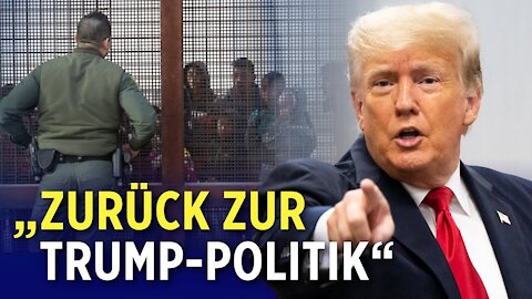 Donald Trump besucht Südgrenze mit texanischem Gouverneur