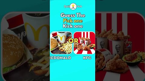 Pick one Kick one flavors|Quiz Club|| #shortvideo#Quiz#trending#viral#quiztime