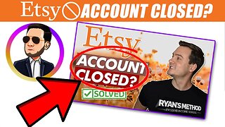 Etsy Account Suspended? HOW TO GET IT BACK (2022)