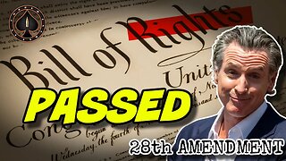 California Passes 28th Amendment Listen What They Say