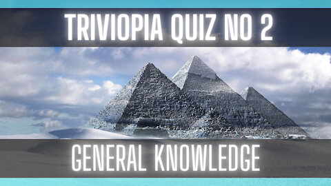 Quiz - Hard General Knowledge Questions [Multi-Choice Answers] [Trivia]