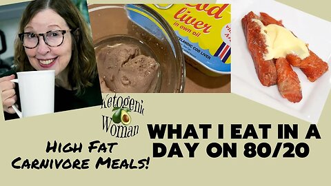 What I Eat on High Fat Carnivore | Typical Day of 80/20