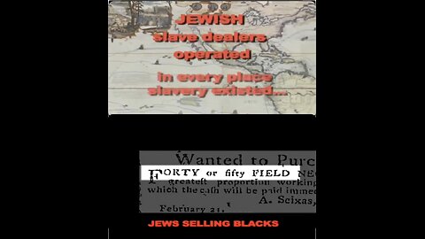 the majority of slave traders always were and still are jews