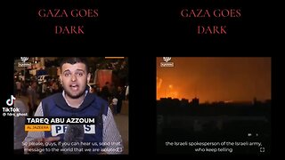 GAZA Going DARK! Coming to AMERICA 🇺🇸