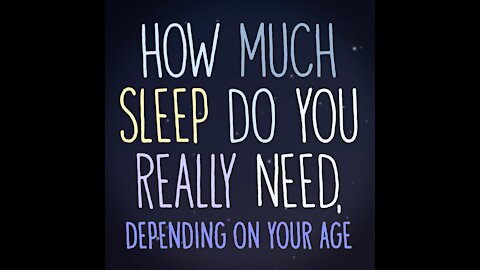 How Much Sleep Do You Need [GMG Originals]