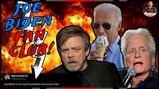 Mark Hamill and Michael Douglas FAIL Defending Biden!