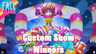 Fall Guys Custom Show Winners 22 November 2022