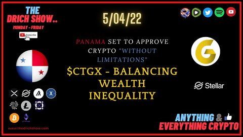 PANAMA SET TO APPROVE CRYPTO "WITHOUT LIMITATIONS" $CTGX - BALANCING WEALTH INEQUALITY