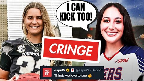 Woke Media Celebrates PATHETIC Play From Female Kicker In EMBARRASSING Identity Politics Stunt