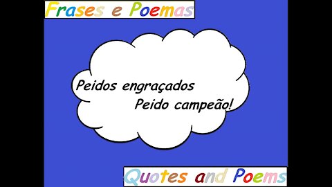 Peidos engraçados: Peido campeão! [Frases e Poemas]