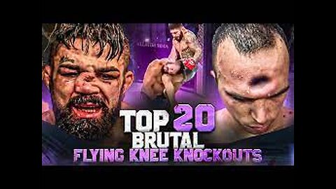 Top 20 Most BRUTAL Flying Knee Knockouts | Crazy MMA & Kickboxing Knockouts