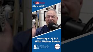 Walter Beede Q & A - Bluebook and Baseballifer Union #baseball #littleleague