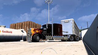 American Truck Sim, Peterbuilt <3 Enjoying the soothing sounds