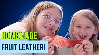 Homemade Strawberry Fruit Roll-Ups Recipe | How to Make Fruit Leather