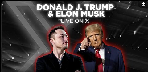 Full Replay: President Donald Trump Live Interview With Elon Musk