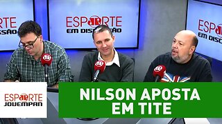 "Brasil vai ganhar 12 pontos nos 4 primeiros jogos do Tite", aposta Nilson