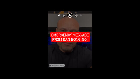 EMERGENCY MESSAGE FROM DAN BONGINO! 🔴