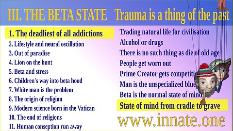 #49 Which one is you? - Trauma is a thing of the past – State of mind from cradle to grave