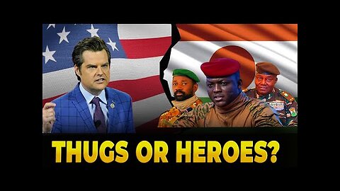 US Lawmaker (Matt Gaetz) Threatens Niger with MILITARY ACTION in Shocking Speech!