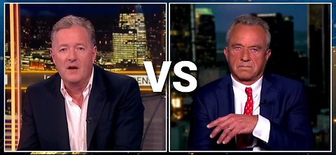 RFK Jr. VS Piers Morgan: RFK Jr. Rails Against Having Any Ceasefire In Gaza