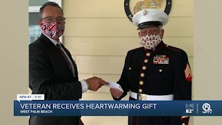 Veteran receives heartwarming gift in West Palm Beach
