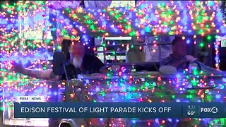 Edison Festival of Lights Parade kicks off