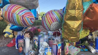 Community gathers to remember 2-year-old Amari Nicholson