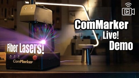 ComMarker B4 Fiber Laser Live Demo