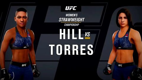 EA Sports UFC 3 Gameplay Tecia Torres vs Angela Hill